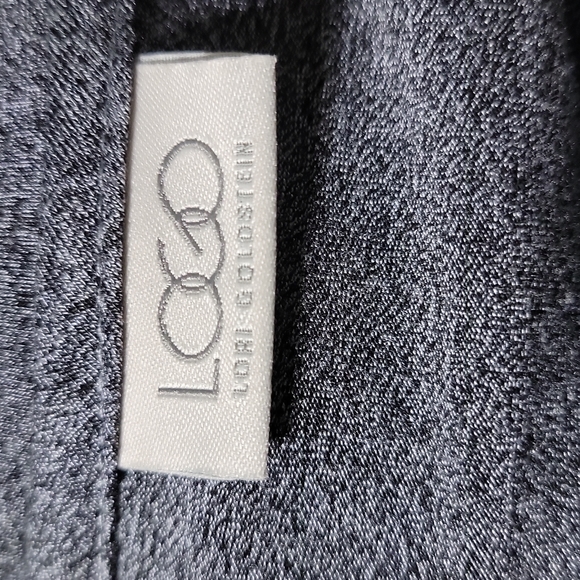 Logo by Lori Goldstein Gray Long Sleeve Tunic with Ruffle Hem Women's Size 3X - Picture 4 of 10